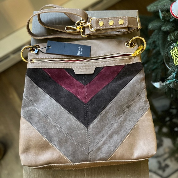 Hammitt Handbags - Hammitt Multi-Color Chevron Crossbody Bag new with tags!